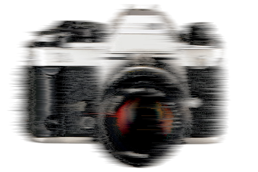 image of an camera in movement (logo)